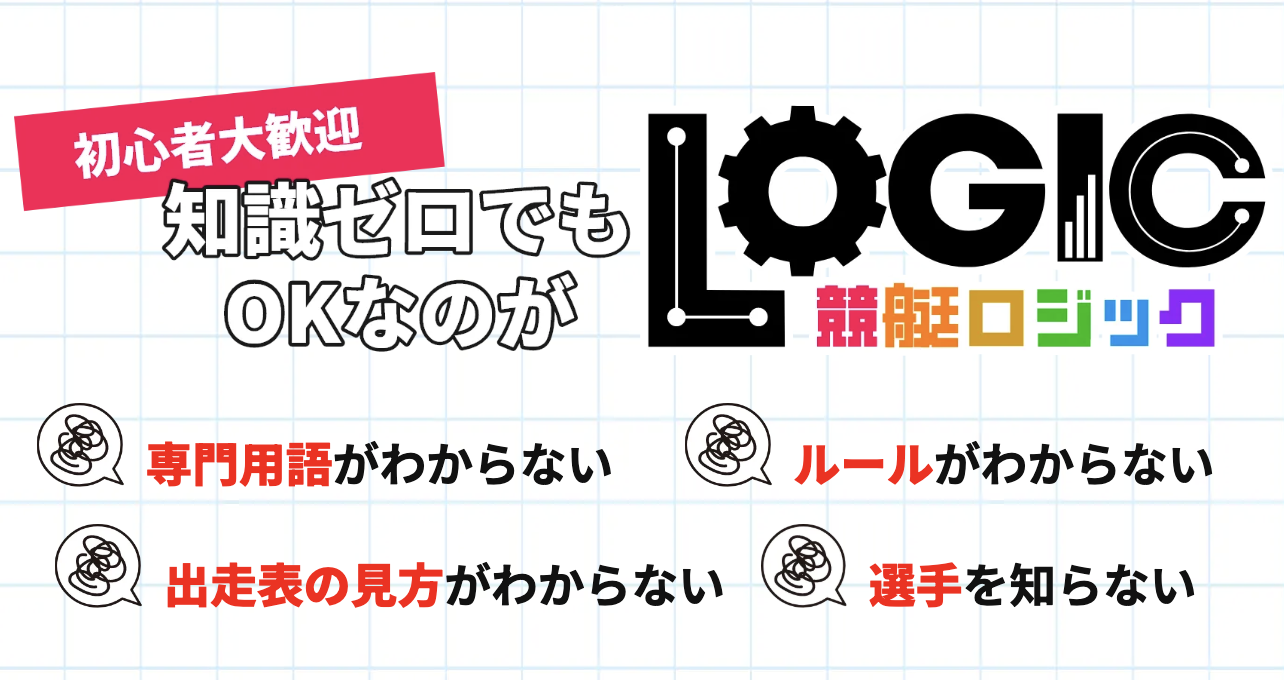 競艇ロジックのLP画像